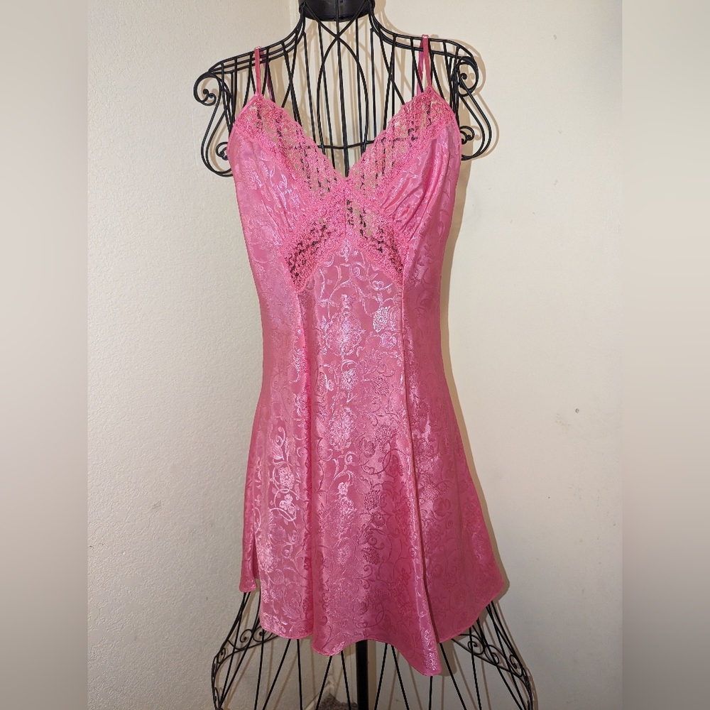 Vintage Adonna Pretty in Pink Nighty